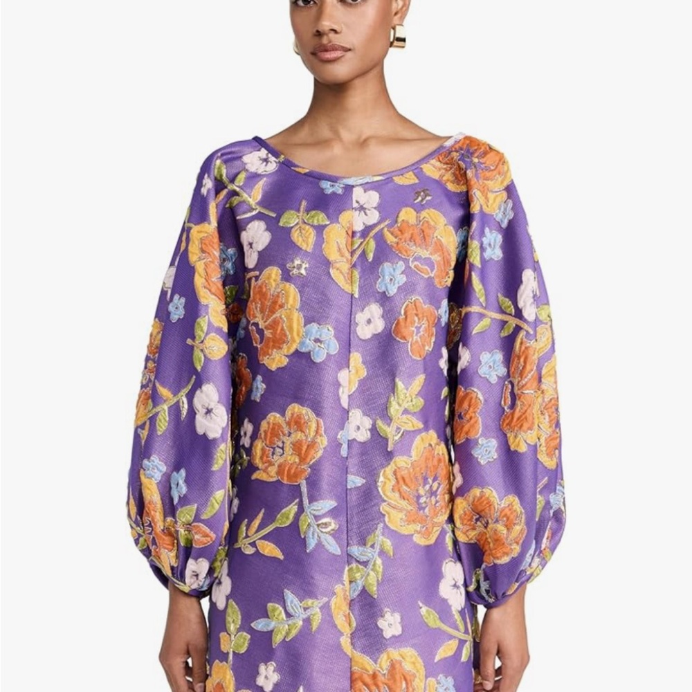Arianne elmy good luck dress L/XL Floral Purple Women's